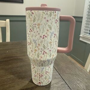 HydroJug Wildflower Pink Travel Mug 32oz